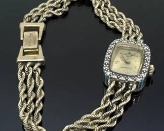 baum and mercier 14k watch