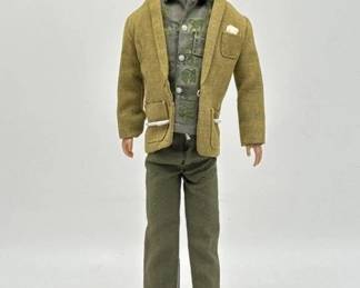 1960s Flocked Ken