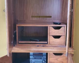 Entertainment Unit - Inside view