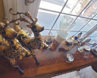 Reindeer sold as set, other items sold individually