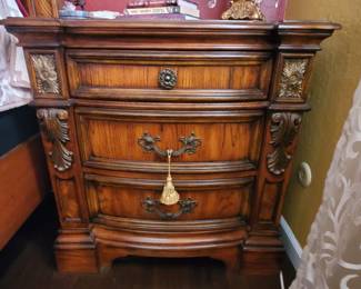 Night stand sold with dresser and bed as set