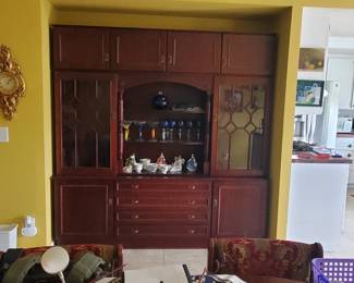 Hutch sold separately, glasses sold as sets, other items sold separately