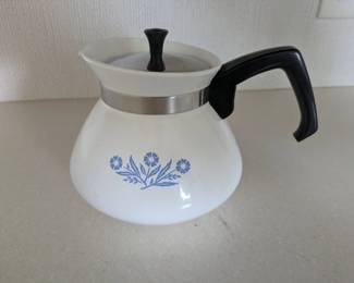 Corningware Blue Cornflower Coffee Pot