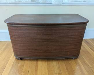 Pearl Wick Mid Century Storage Chest