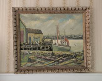 Frank Owen Oil Painting, Brookline MA Artist