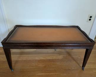 Georgian Coffee Table on Casters