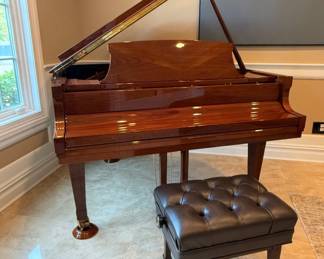 STEINWAY & SONS BABY GRAND PIANO
