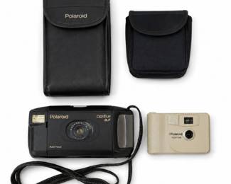 46 VintagePolaroidCameraLotDigital320CaptivaSLR