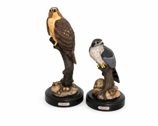 90 PhilGalatasBirdSculptureCollectionHawkGoshawk