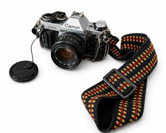 6 CanonAE1Program35mmSLRCameraFD50mmLensKit