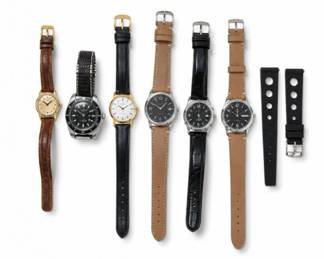 11 VintageWristwatchLotQuartzMechanicalWatchesSet