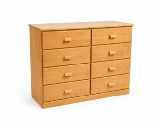 66 ScandinavianStyleMaple8DrawerDresserChest