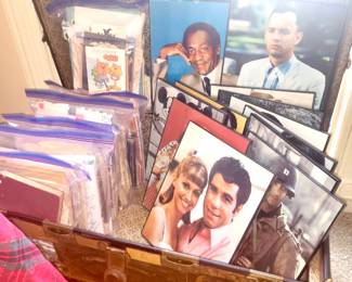 Lots of vinyls and Hollywood Ephemera