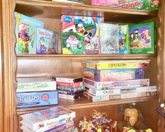 A great selection of games and toys
