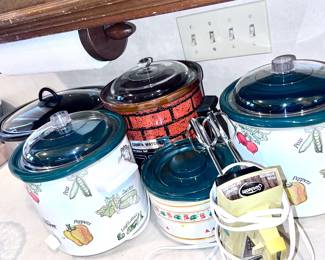 Large crockpot collection