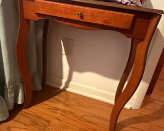 Vintage Louis XV Style Cabriole Leg Console Table
