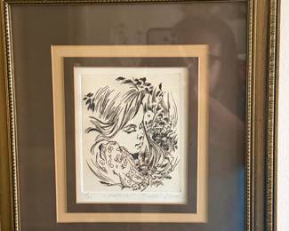 Innocence by Ballard Denson, Limited Edition Etching
