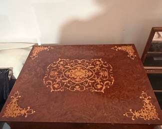 Vintage Marquetry Jewelry Box - Sorrento Italian Inlaid Wood