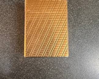 S.T. Dupont Ligne 1 Small Gold-Plated Diamond Head Lighter