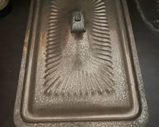 Vintage Silver Plated Butter Dish with Lid and Glass Insert