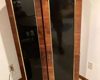 Stereo component cabinet