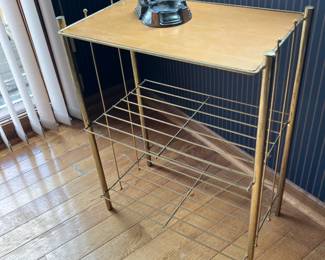 Vintage wire shelf