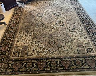 Large oriental rug