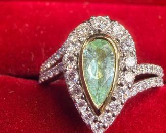 Tourmaline ring