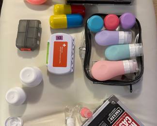 Travel toiletries