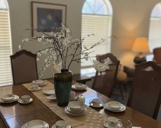 Thomasville CaneBack Dining Room Set