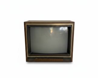 Vintage WoodGrain Console CRT Television