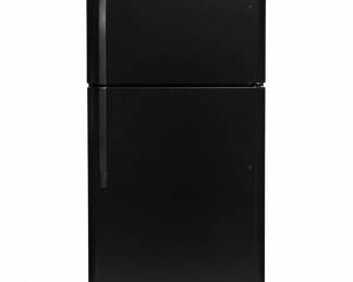 Standard Black TopFreezer Refrigerator