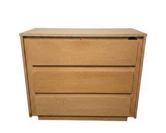 Light Oak Laminate Drawer Dresser