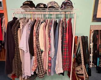 Assorted Mens Casual Apparel and Headwear Collection