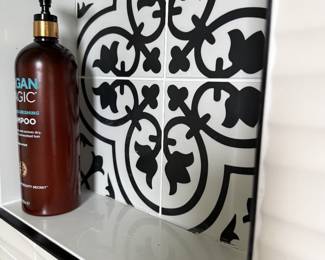 Sample when tile is installed