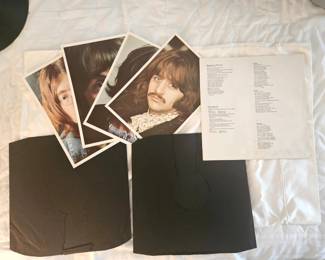White album inserts 