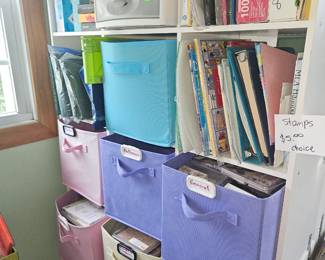 scrapbooking supplies & stamps