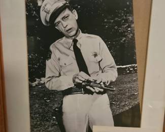 Don Knotts autograph