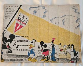 Disney Silly Symphony promo advertising Pre War