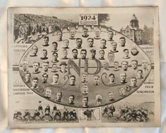 ND 1924 team
