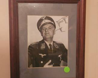 Werner Kemperler autograph photo