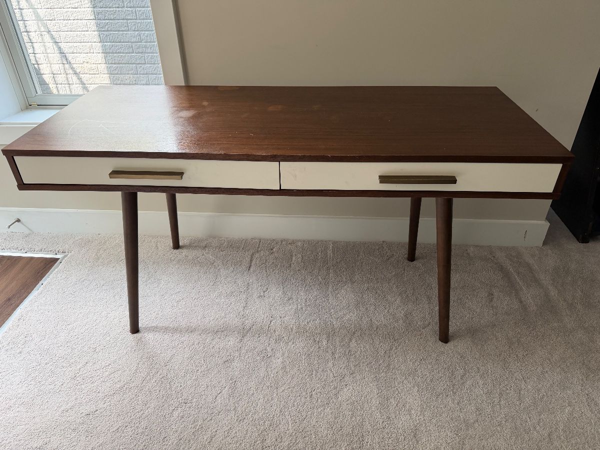 Desk with chair