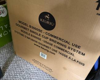 New in the box krurig model B3000 SE brewing system