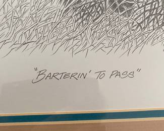 "Barterin To Pass" by Dan Brewer