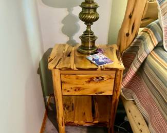 Night stand has a broken corner $295