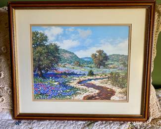 Larry Dyke, " Hill Country" 20X16 $95