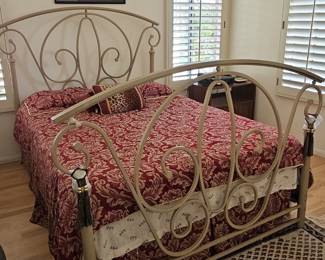 Queen Size Iron Bed