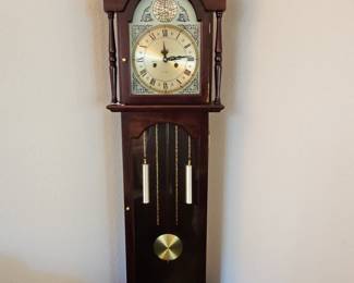 31-Day 'Tempus Fugit' Mechanical Grandfather Clock