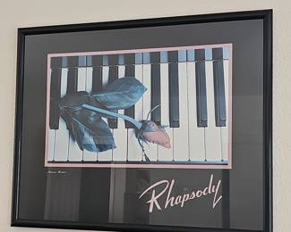 Laurence Berman "Rhapsody" Framed Print