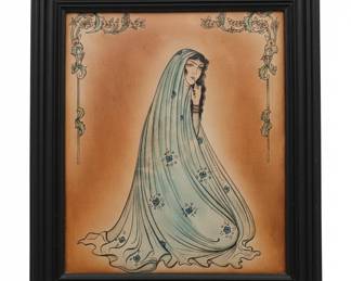 Persian Painting on Leather